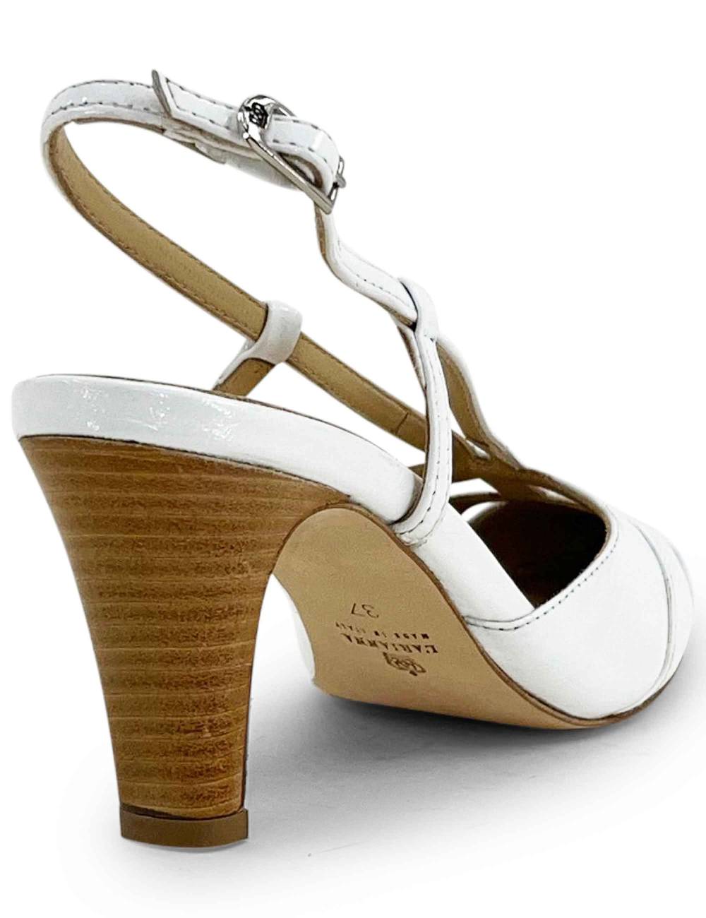 L'ARIANNA Decollete ch1758/c da donna in pelle lux bianco l'arianna Promozione Limitata