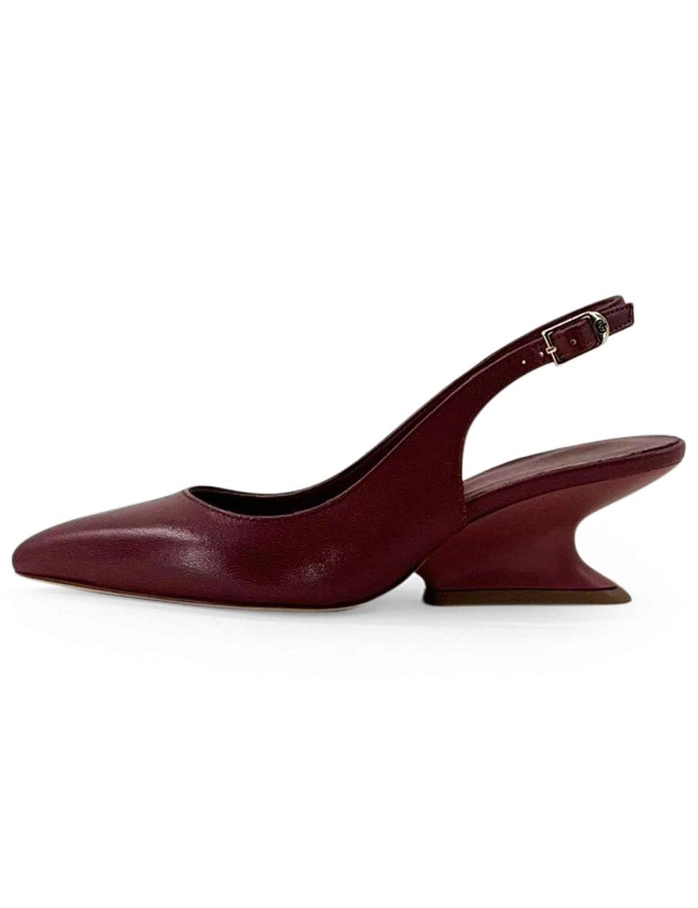 L'ARIANNA decollete ch1754/z slingback color COUTURE con tacco a zeppa l'arianna Affare Del Giorno