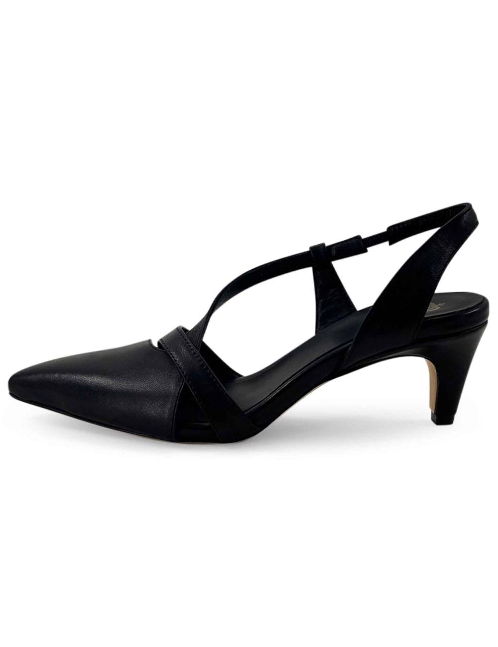 L'ARIANNA Decollete CH1721 da donna in pelle color nero Convenienza
