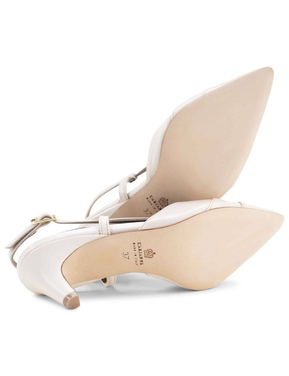 L'ARIANNA Decollete CH1757 da donna in pelle lux vaniglia L'Arianna Offerte