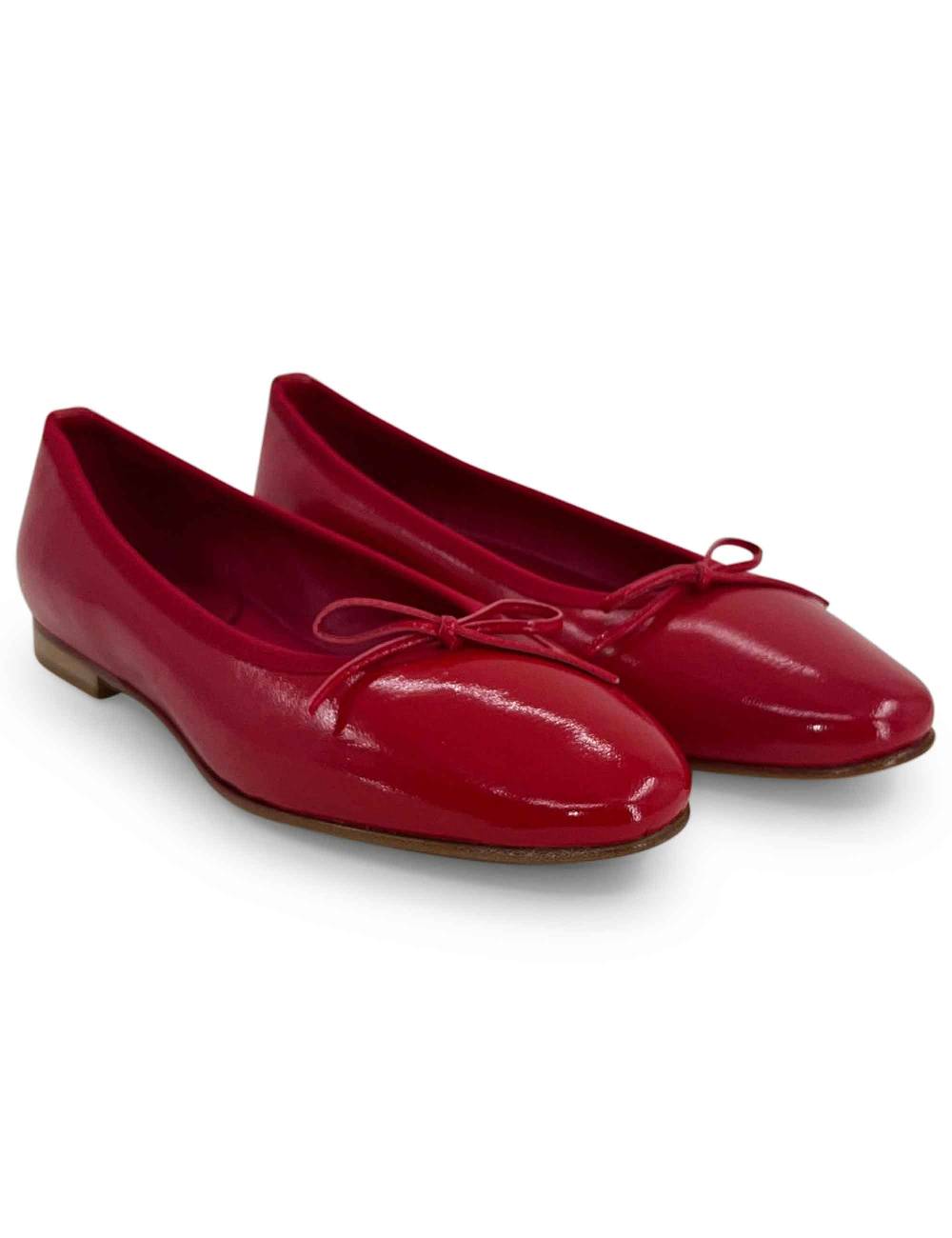 L'ARIANNA ballerina bl1705 in pelle lux rosso Online