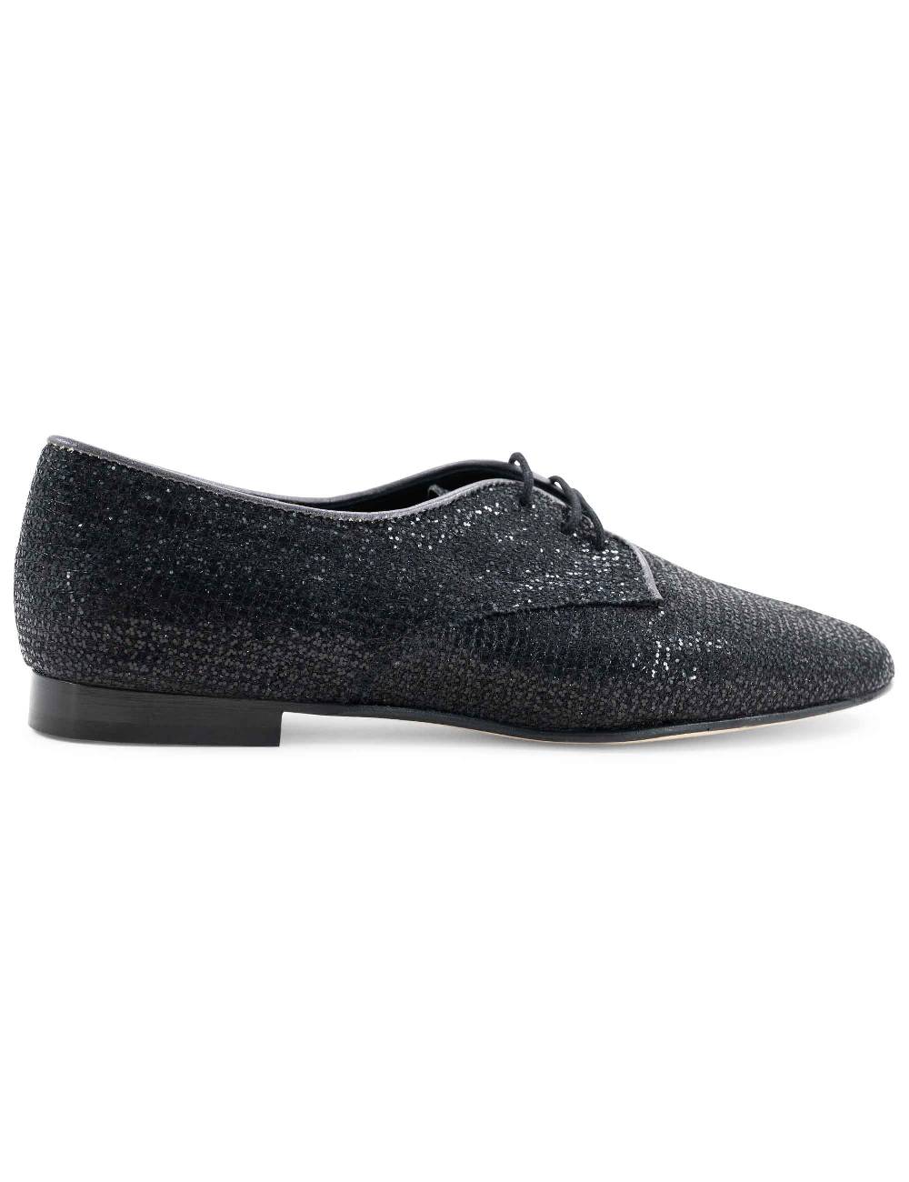 L'ARIANNA scarpina sc1706 donna in tessuto moon nero In Linea