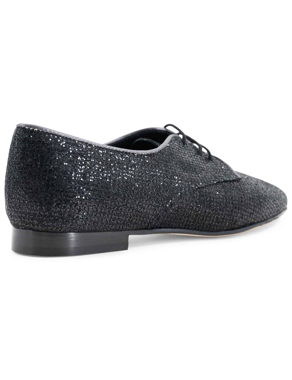 L'ARIANNA scarpina sc1706 donna in tessuto moon nero In Linea