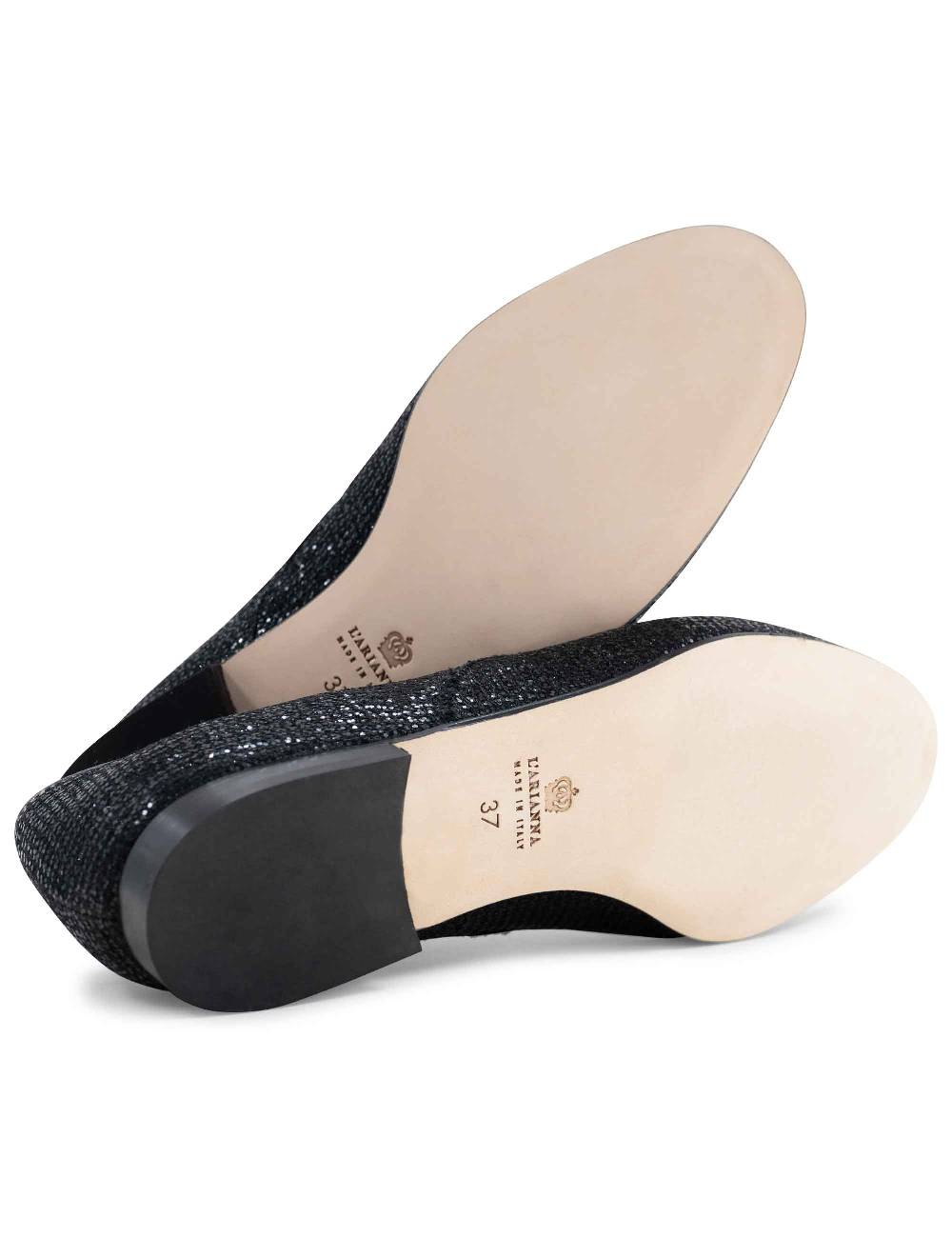 L'ARIANNA scarpina sc1706 donna in tessuto moon nero In Linea