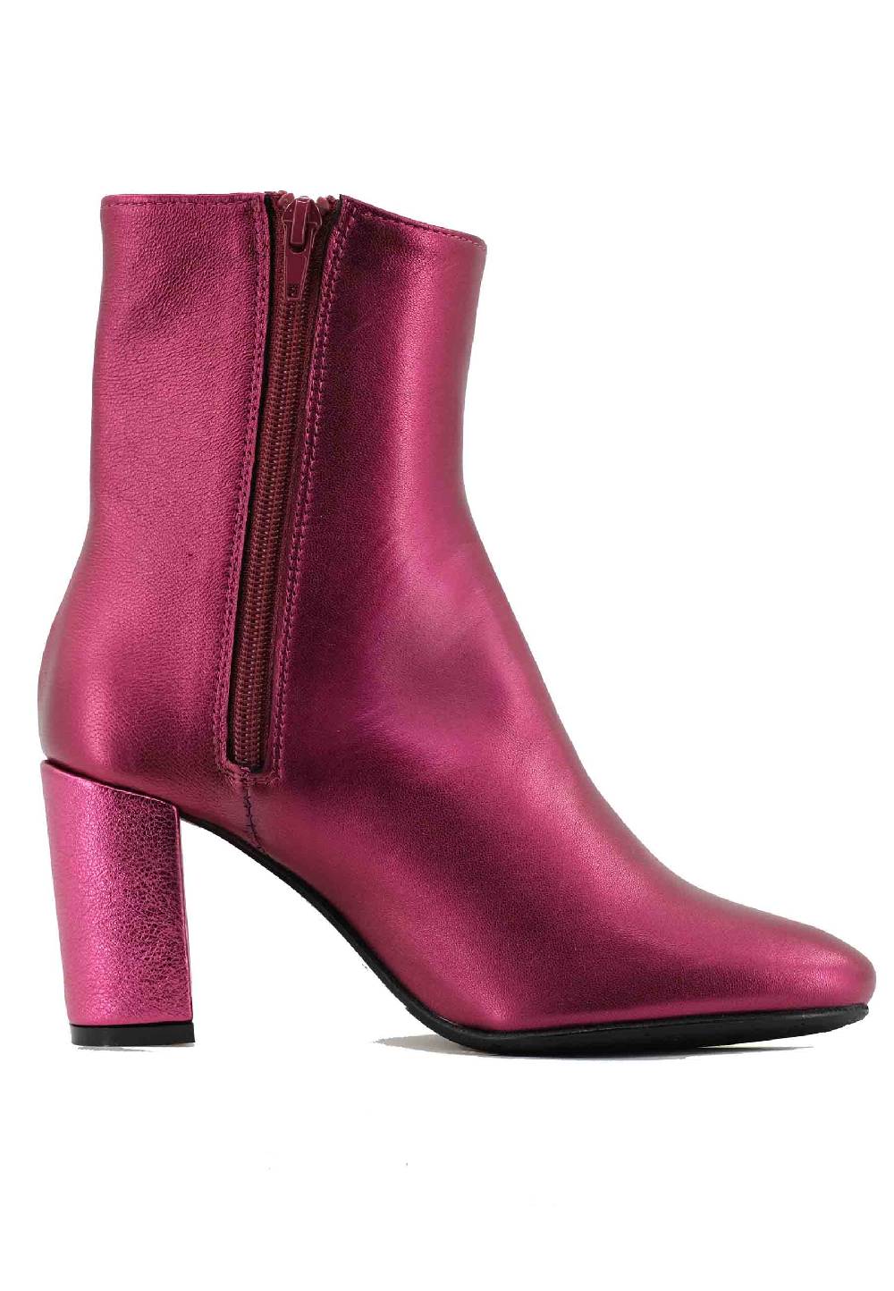L'ARIANNA Stivaletti TR1692/G in pelle fuxia Affare Del Giorno