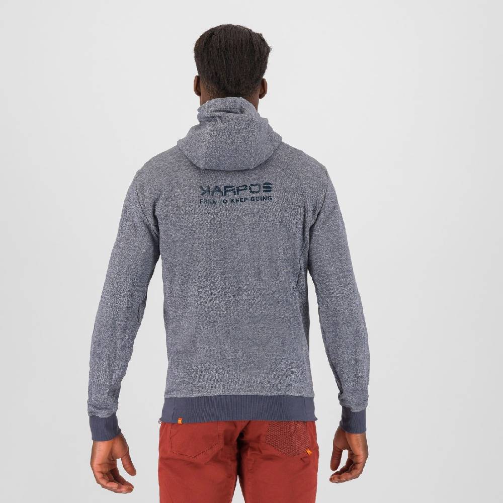 Karpos TOTOGA HEMP FULL-ZIP HOODIE Spedizione Gratuita