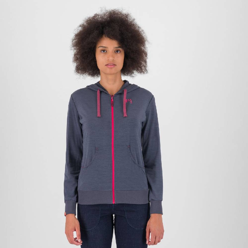 Karpos COPPOLO MERINO W FULL ZIP HOODIE Saldi Di Fabbrica