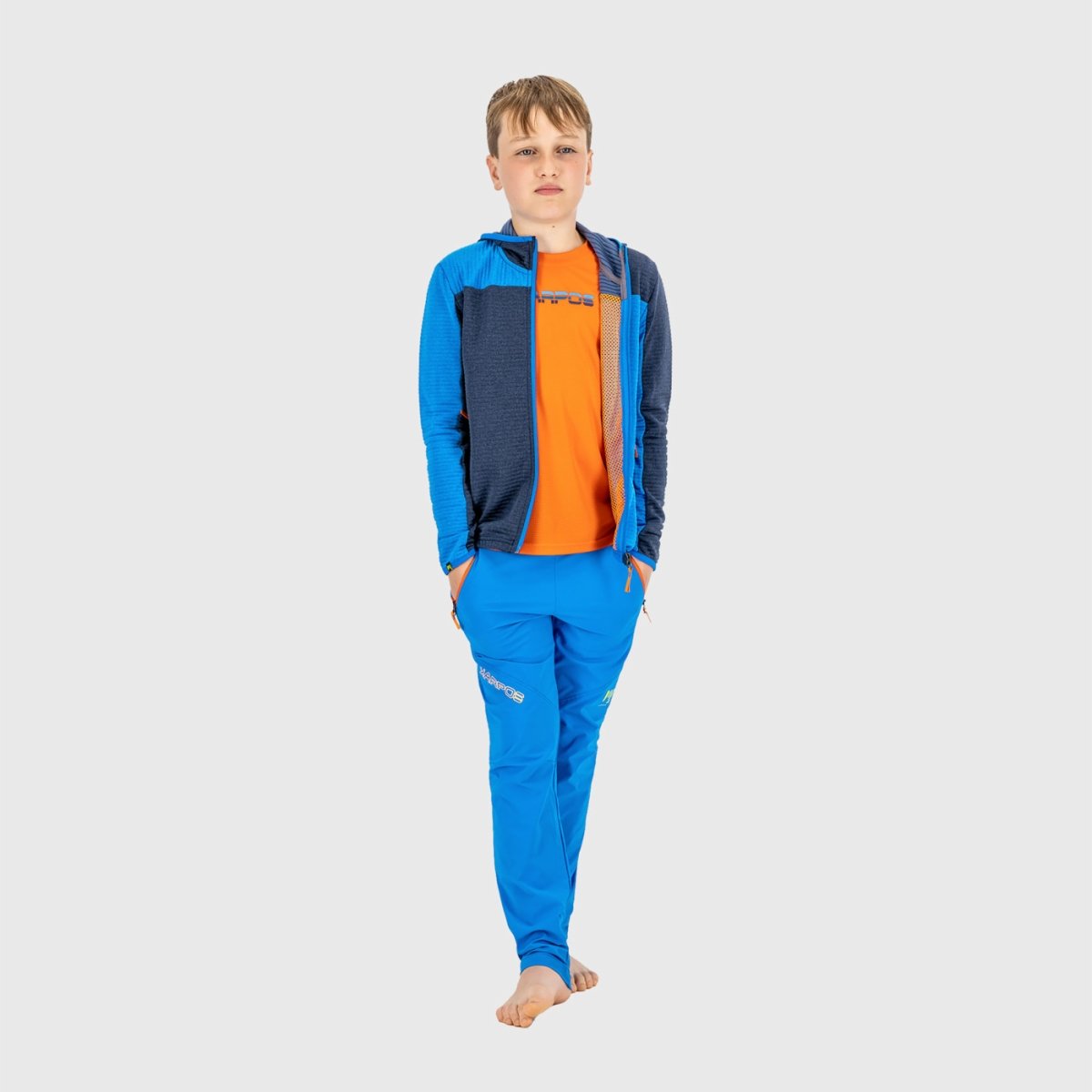 Karpos NUVOLAU KID FULL-ZIP HOODIE Sconto