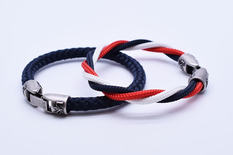 ﻿L4k3 MUST 01 - Bianco - Rosso - Blue Navy / Blue Navy
