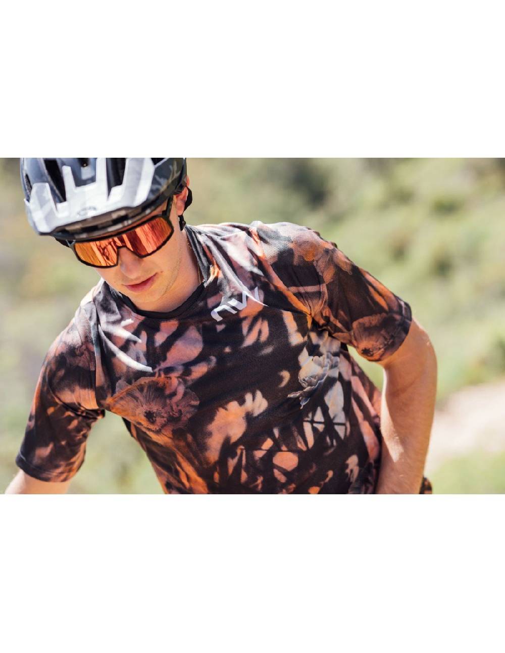 Northwave BOMB FLOWER MAGLIA MANICHE CORTE Qualità