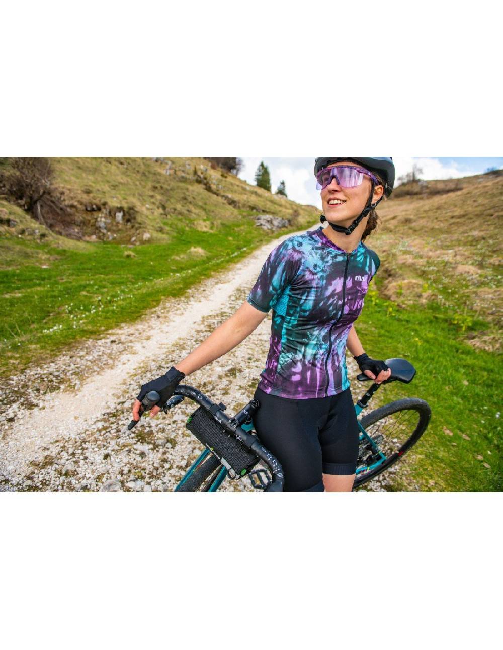 Northwave BLADE FLOWER MAGLIA MANICHE CORTE DONNA Spedizione Gratuita