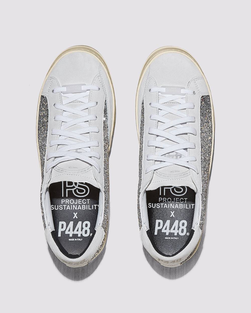 P448 John Recycled White/Silver Vendita