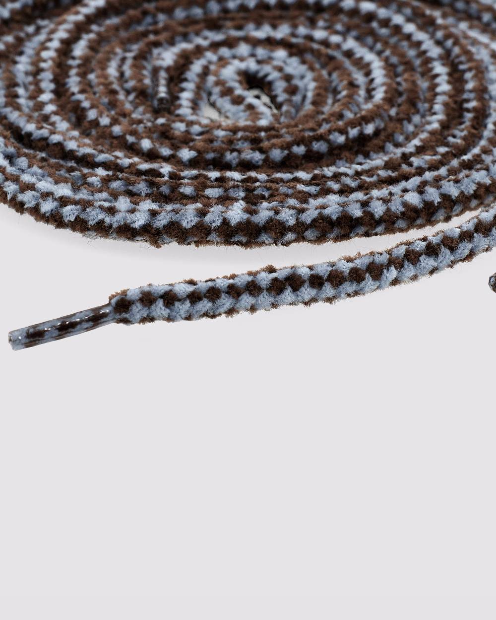 P448 Shoelaces Brown/Light Blue Fino Al -60%