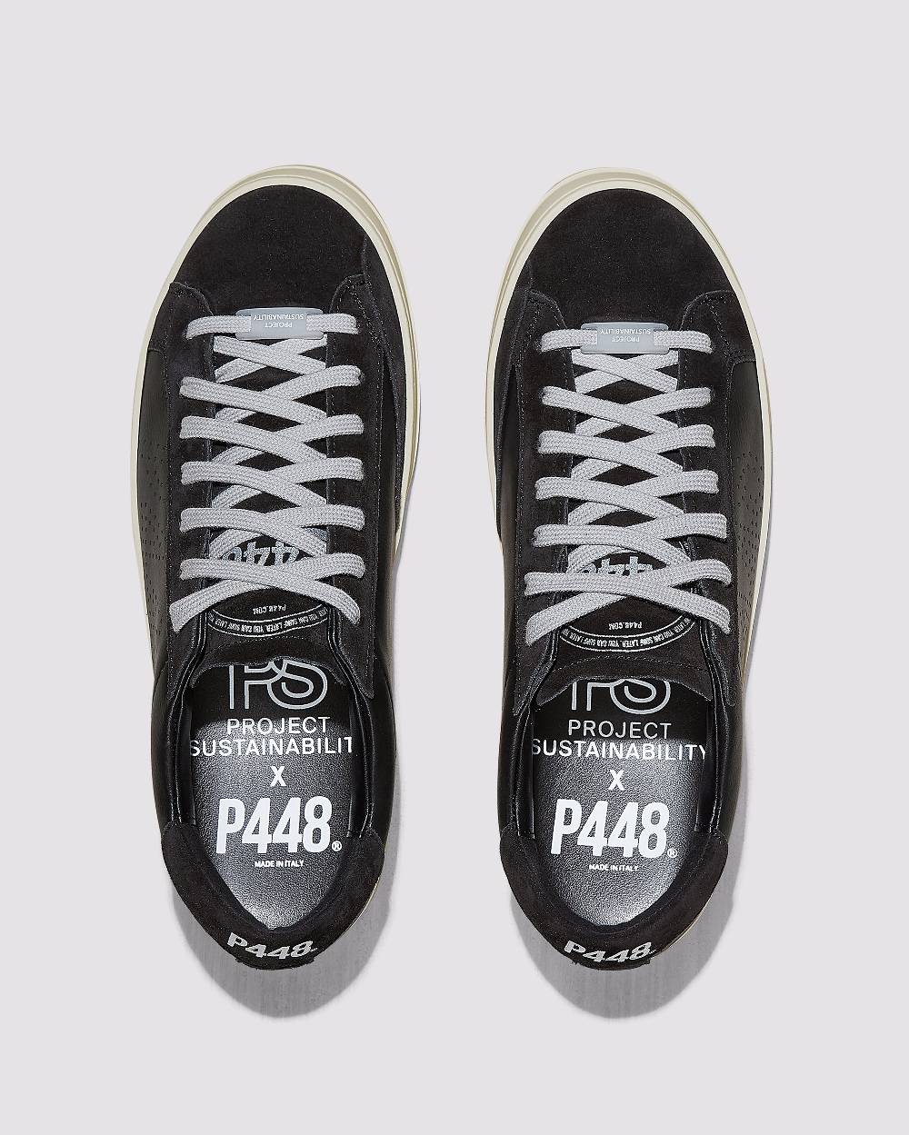 P448 John Recycled Black Spedizione Gratuita