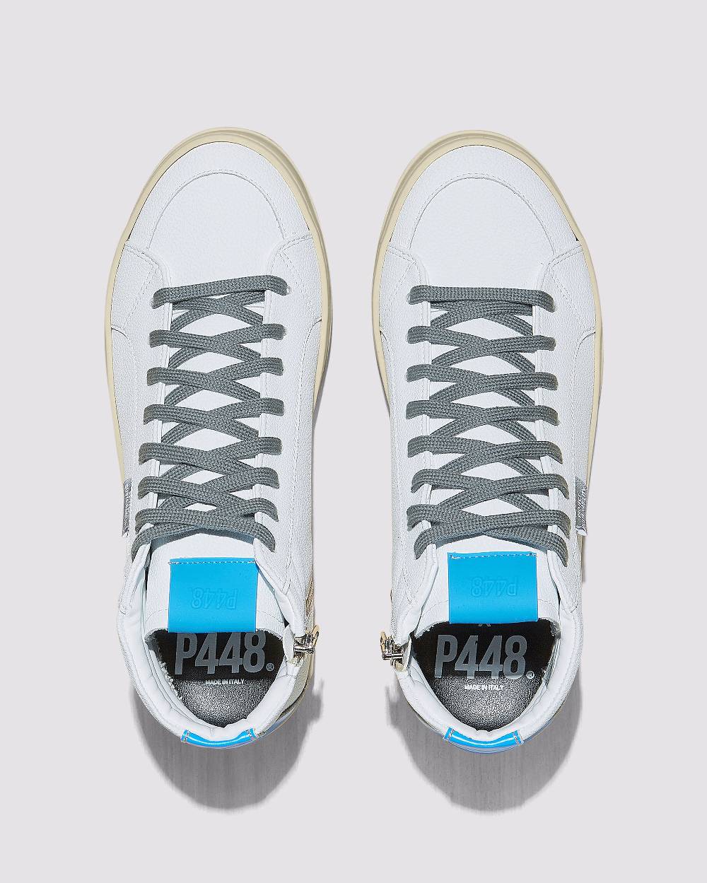 P448 Skate Recycled White/Blue Offerte