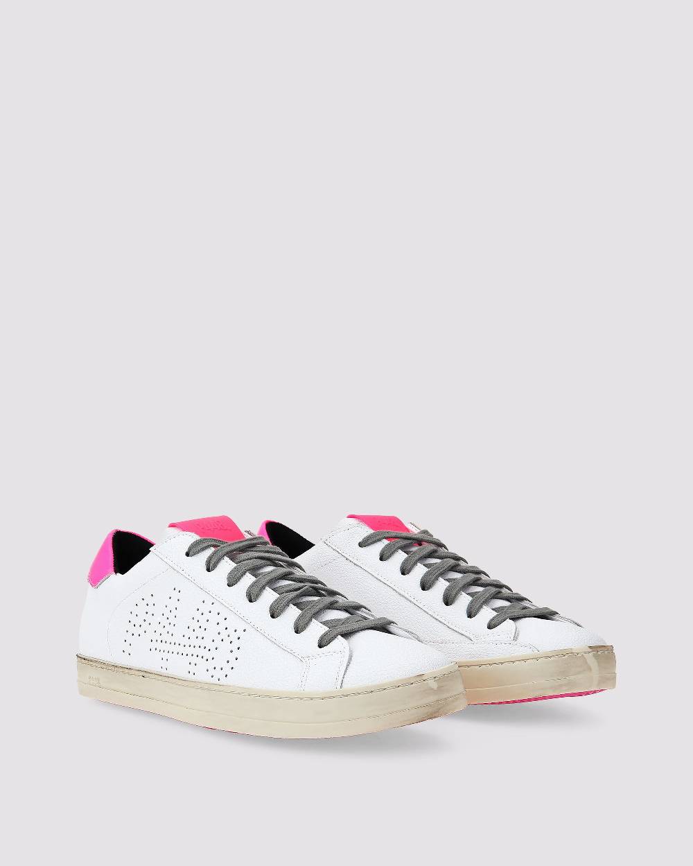 P448 John Recycled White/Fuchsia Shopping Online