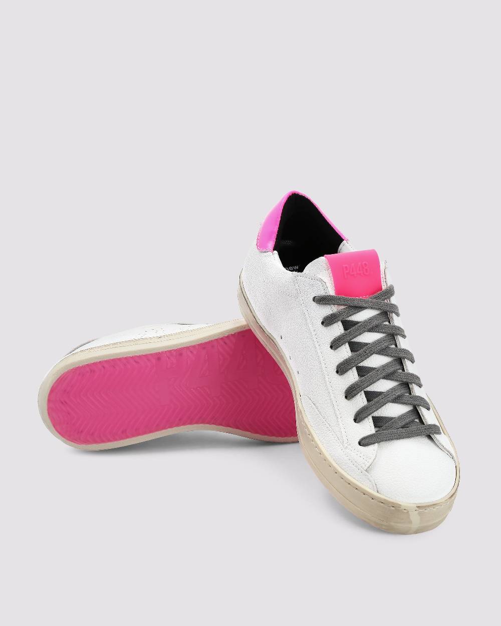 P448 John Recycled White/Fuchsia Shopping Online