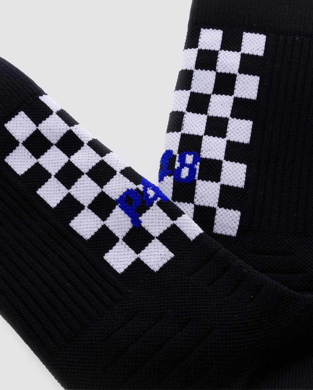 P448 Socks Black/Check Moda