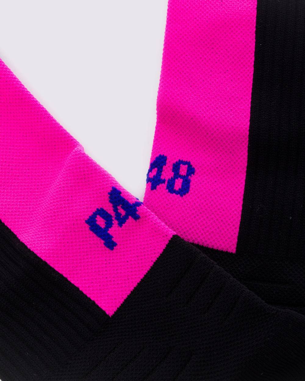 P448 Socks Black/Pink 2025