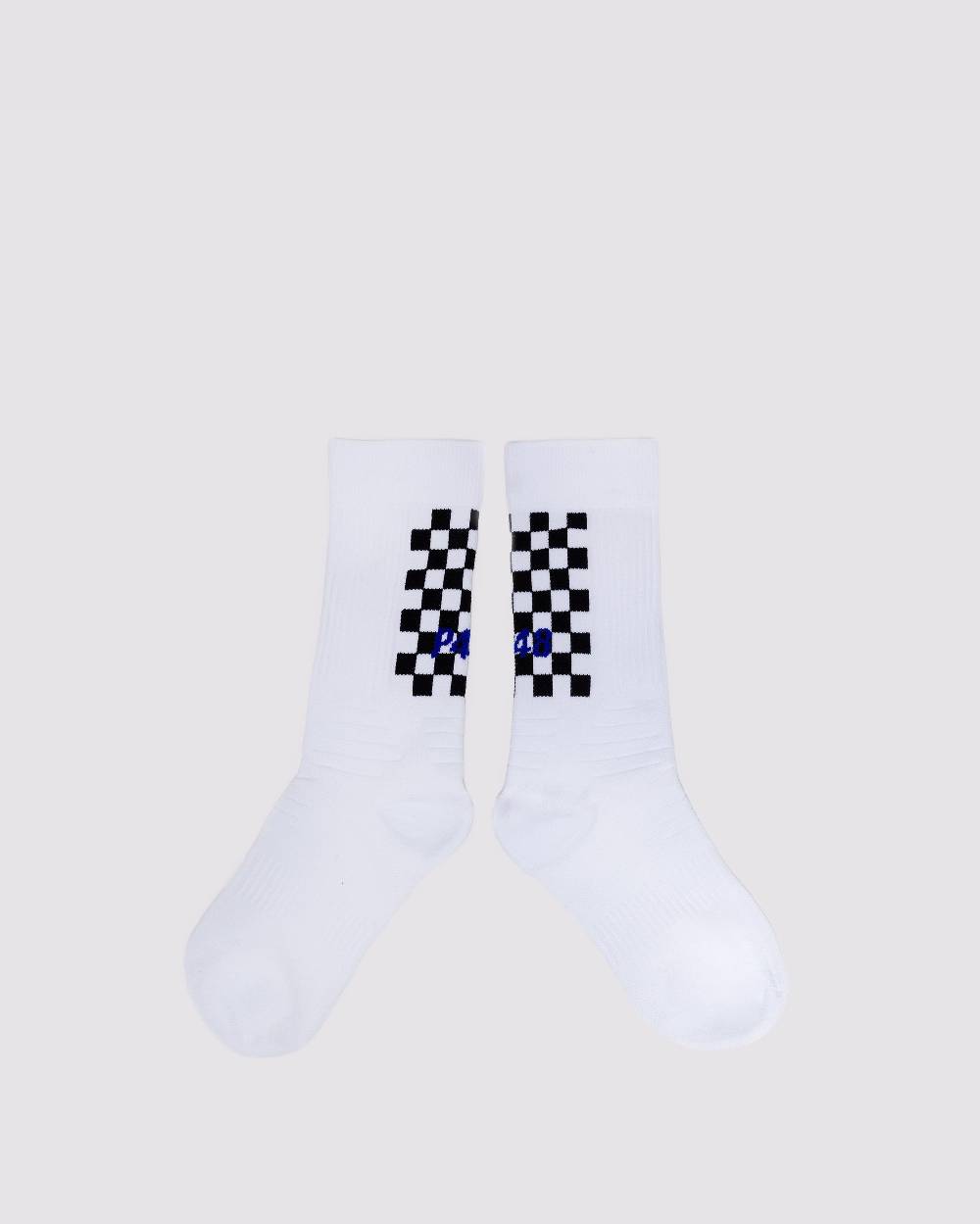 P448 Socks White/Check Italy
