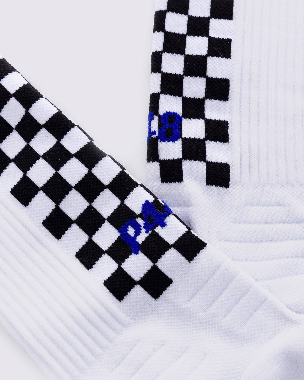 P448 Socks White/Check Italy