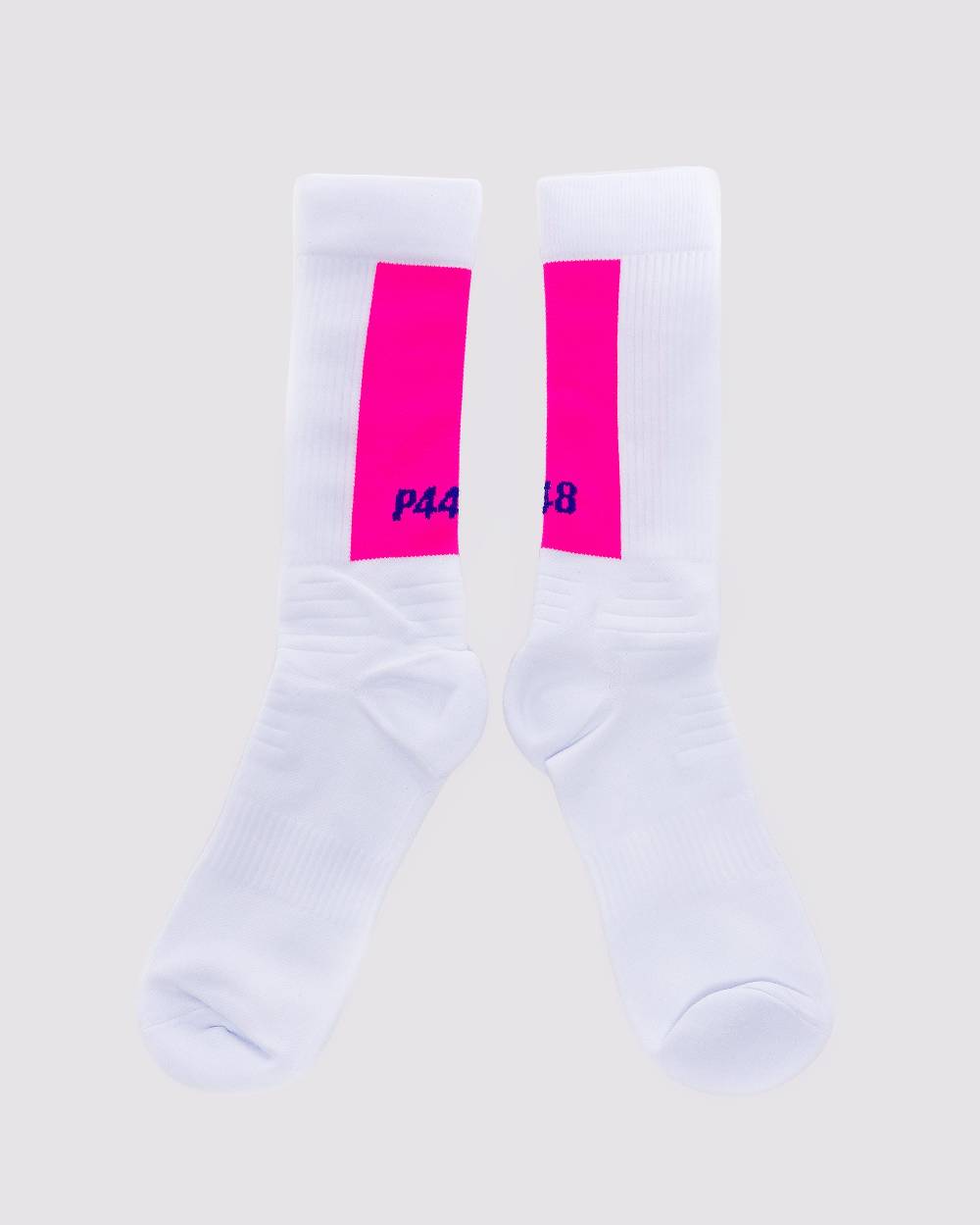 P448 Socks White/Pink Italia
