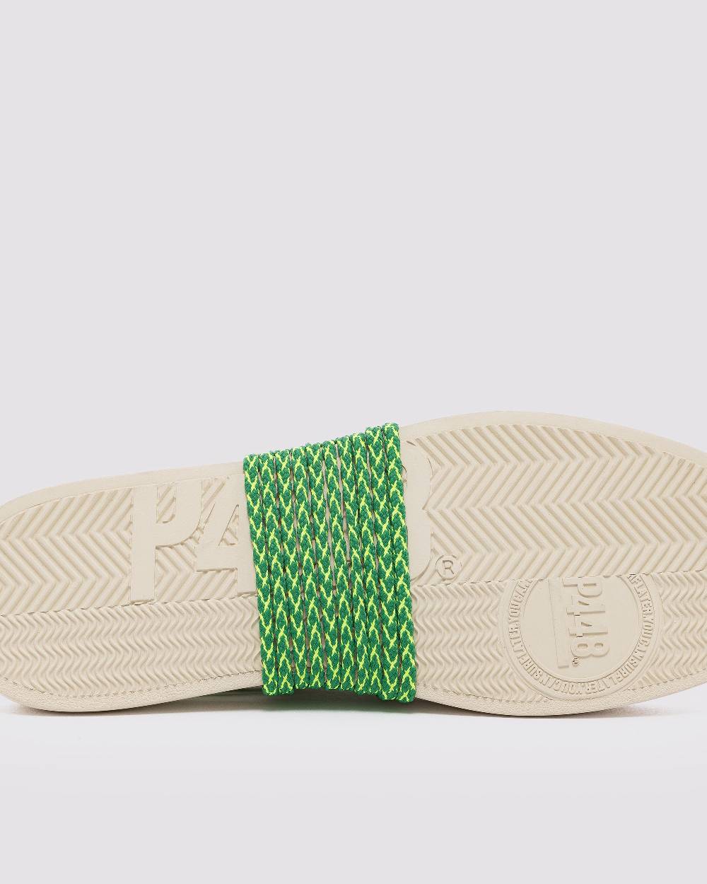 P448 Shoelaces Multi Green Qualità Garantita