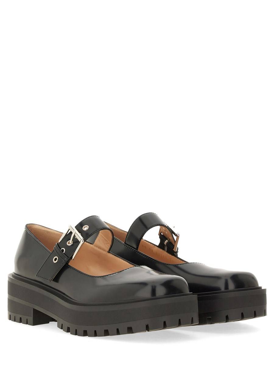 GIANVITO ROSSI SANDALO IN PELLE Online Outlet