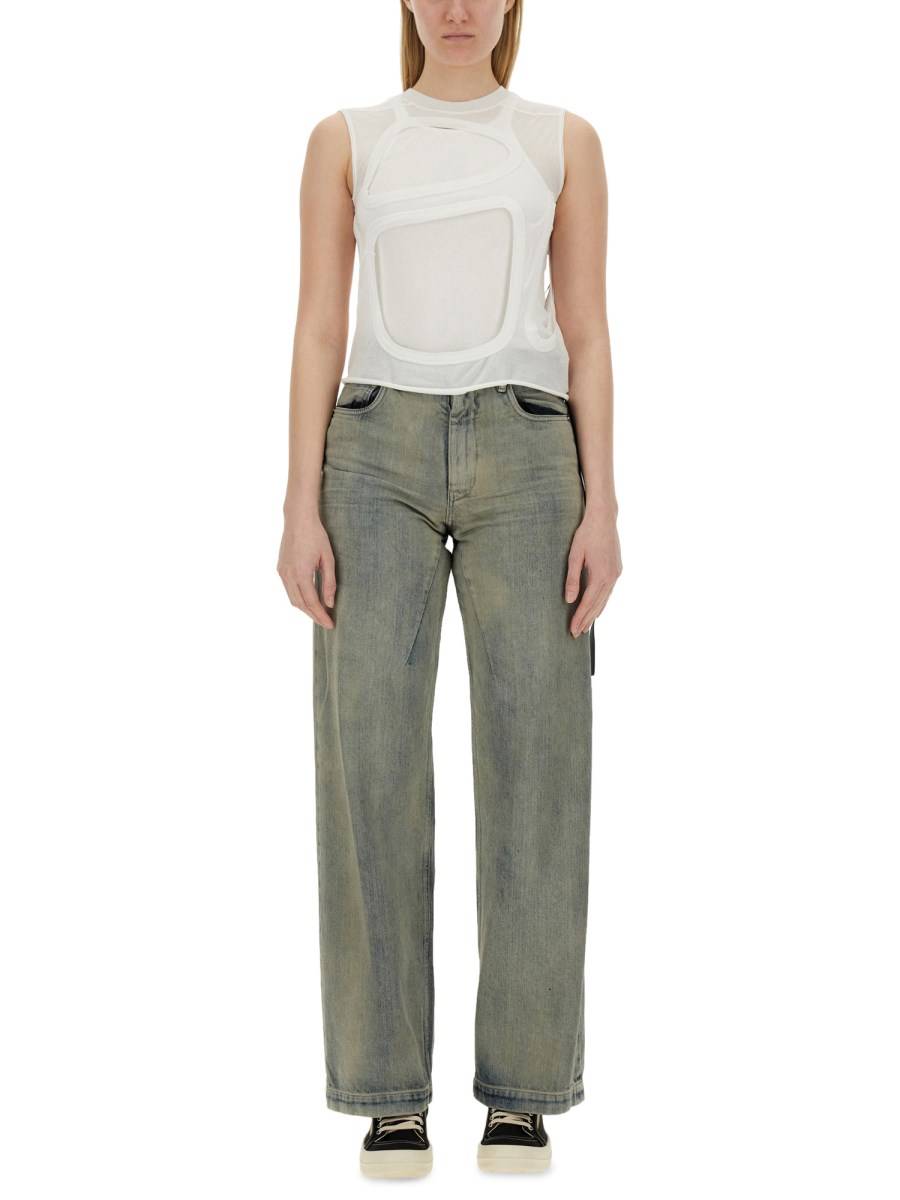 RICK OWENS DRKSHDW TOP CUT OUT Vendita Economica