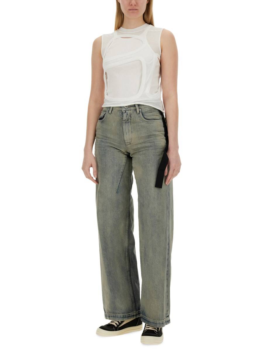 RICK OWENS DRKSHDW TOP CUT OUT Vendita Economica