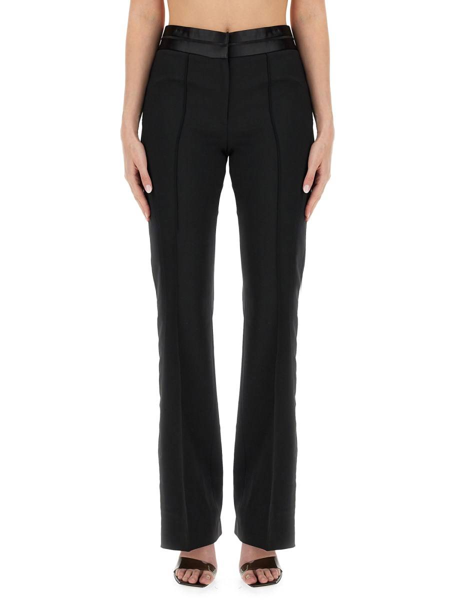 HELMUT LANG PANTALONE BOOTCUT IN TWILL DI MISTO LANA Online