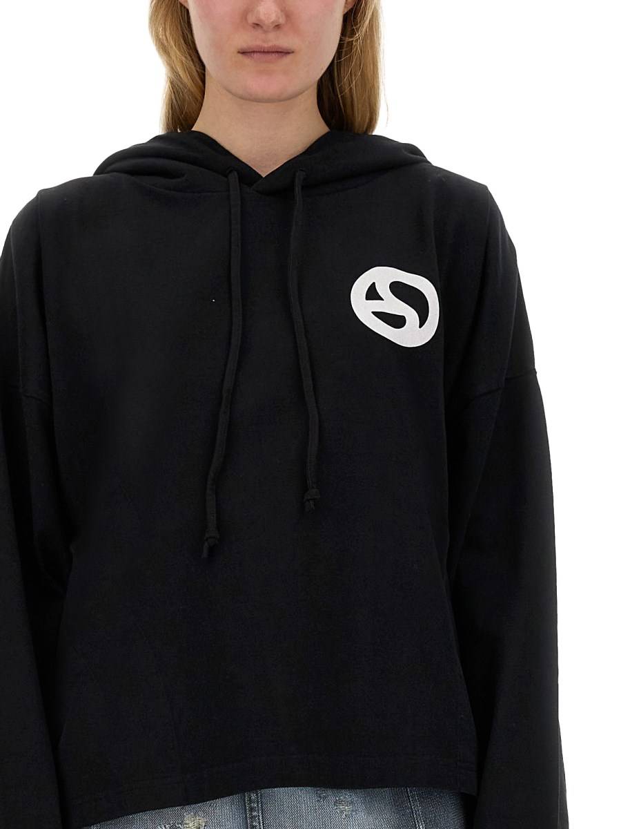 ACNE STUDIOS FELPA CON CAPPUCCIO Offerta