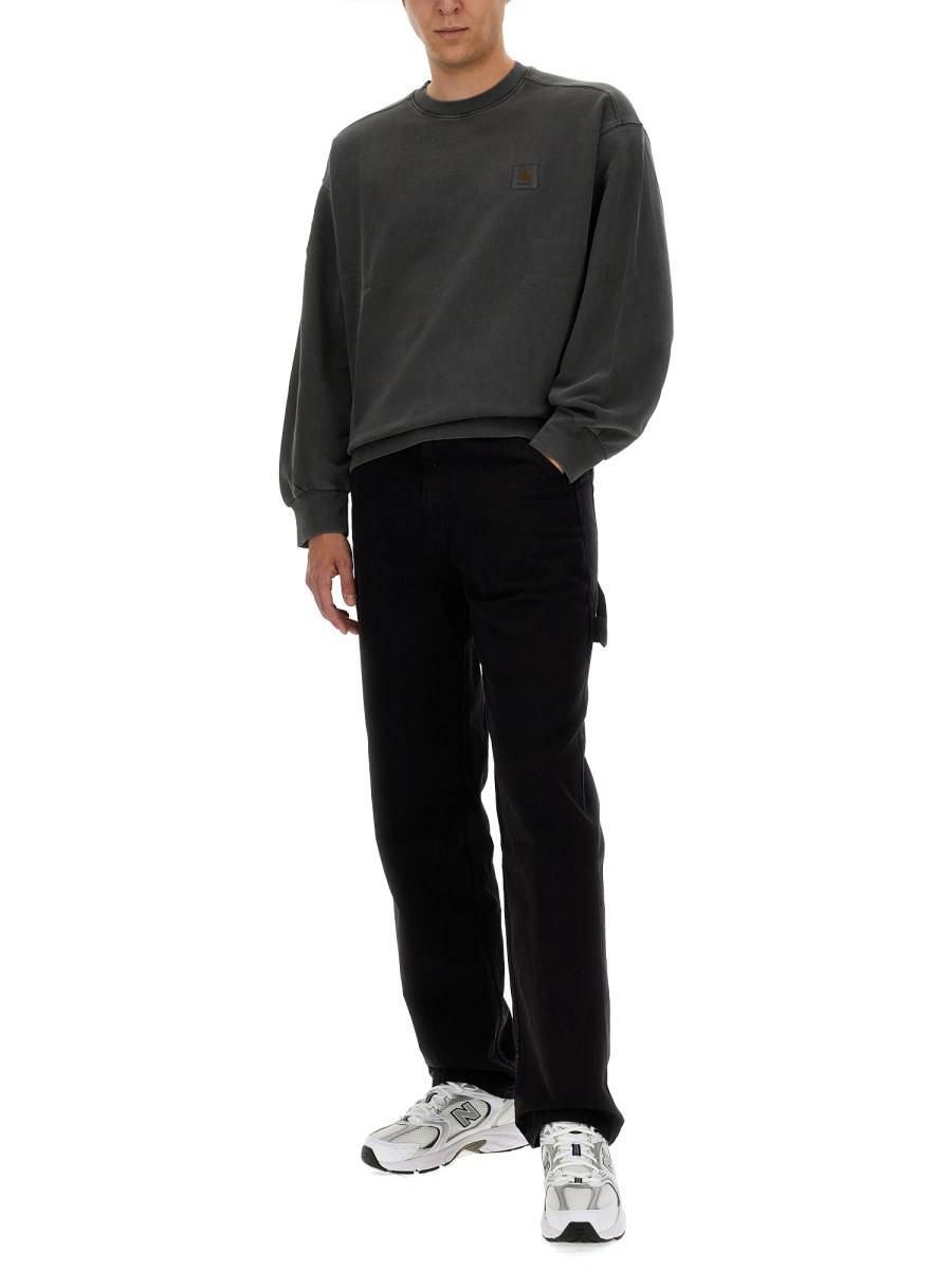 CARHARTT WIP FELPA "NELSON" IN COTONE Vendita Economica