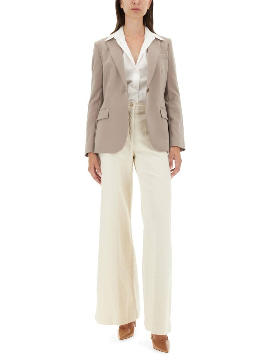 THEORY BLAZER MONOPETTO Nuova