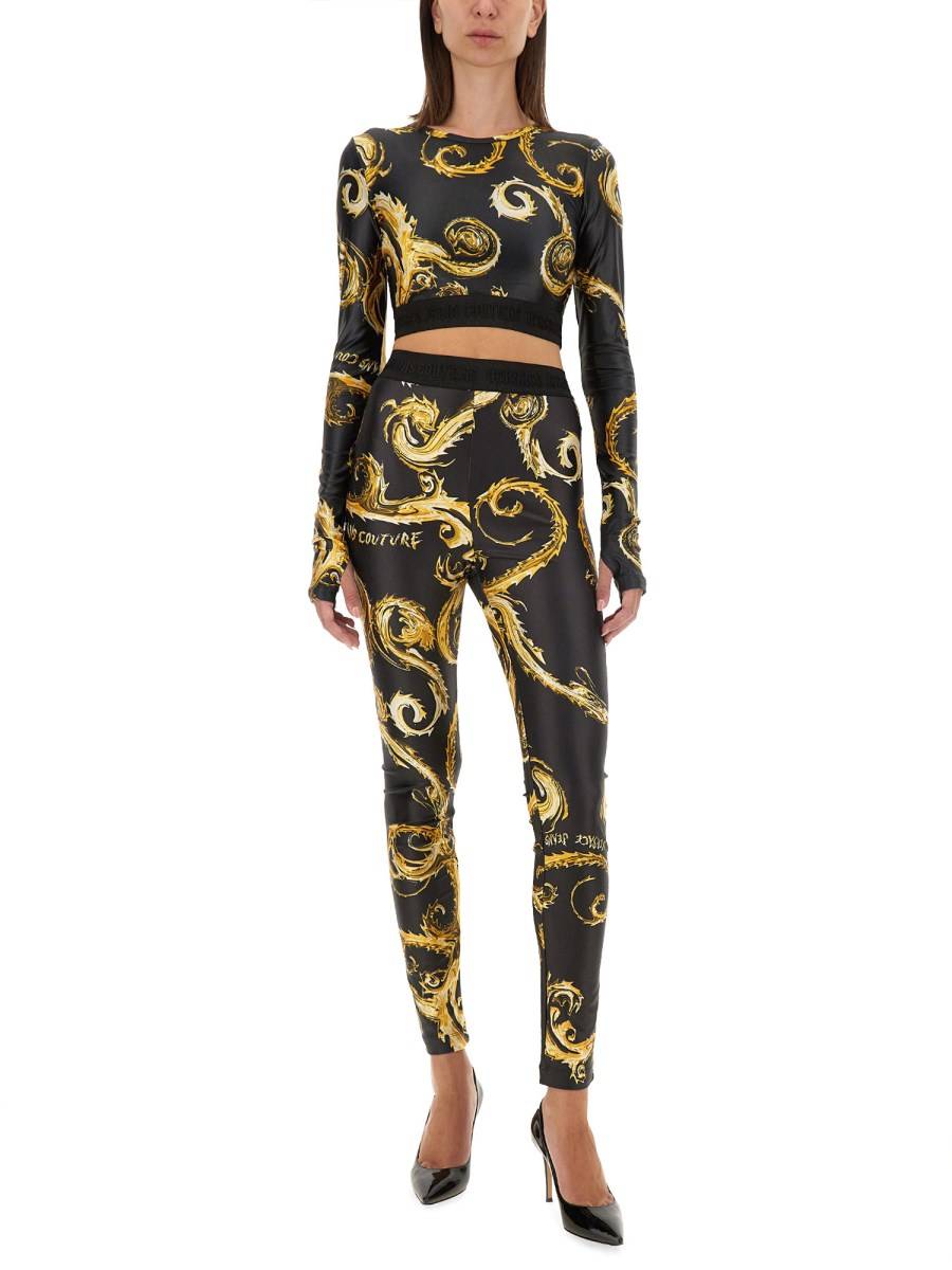 VERSACE JEANS COUTURE TOP CROPPED Qualità