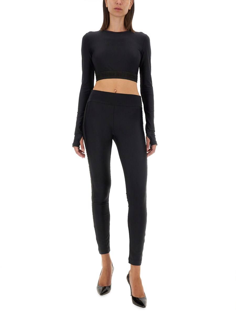 VERSACE JEANS COUTURE TOP CROPPED Vendita