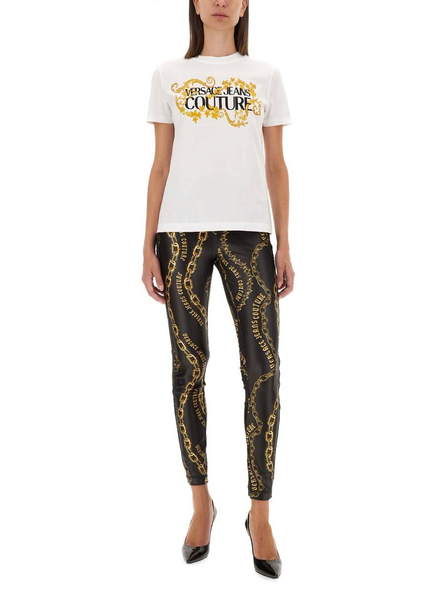 VERSACE JEANS COUTURE T-SHIRT CON LOGO Spedizione Gratuita