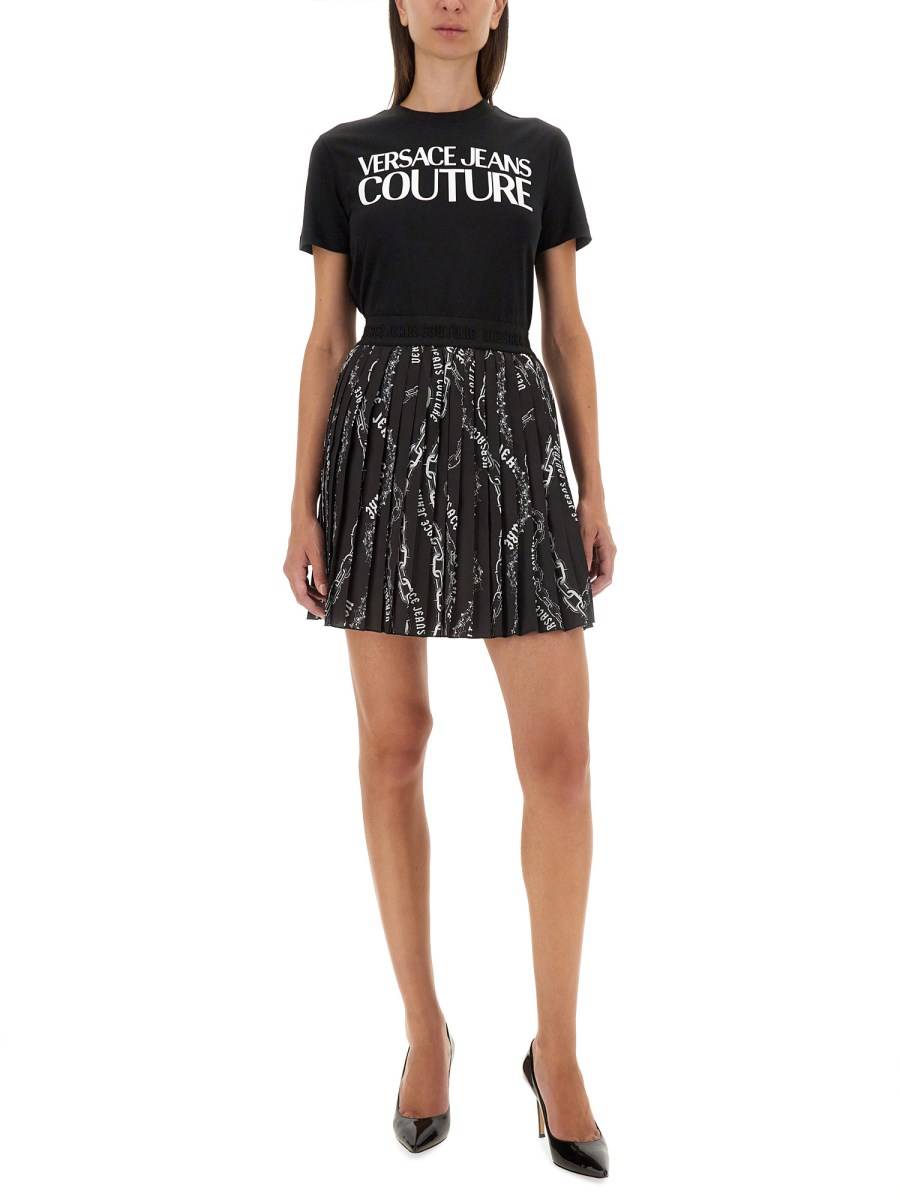 VERSACE JEANS COUTURE T-SHIRT CON LOGO Soddisfazione Garantita
