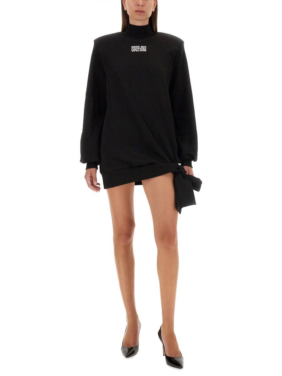 VERSACE JEANS COUTURE ABITO FELPA CON LOGO Negozi Online