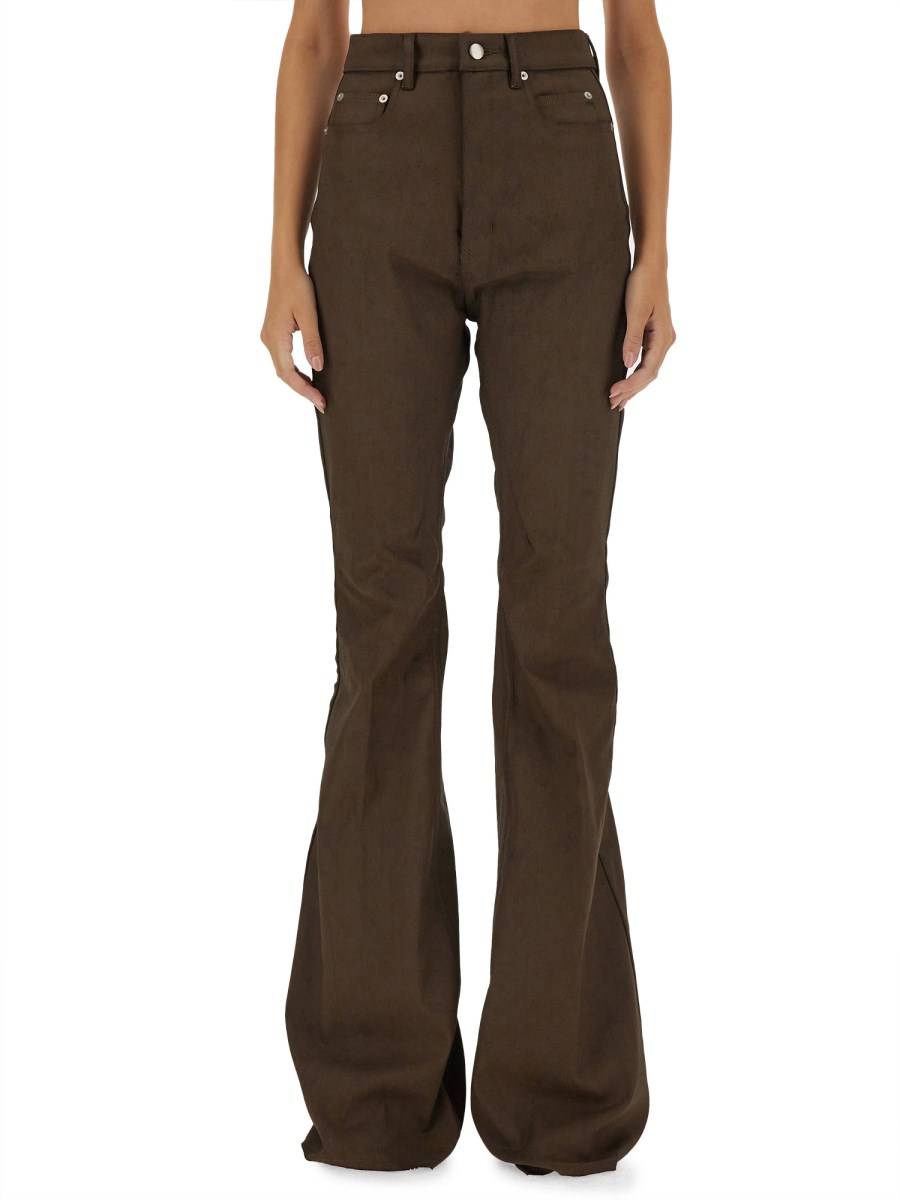 RICK OWENS PANTALONE IN DENIM