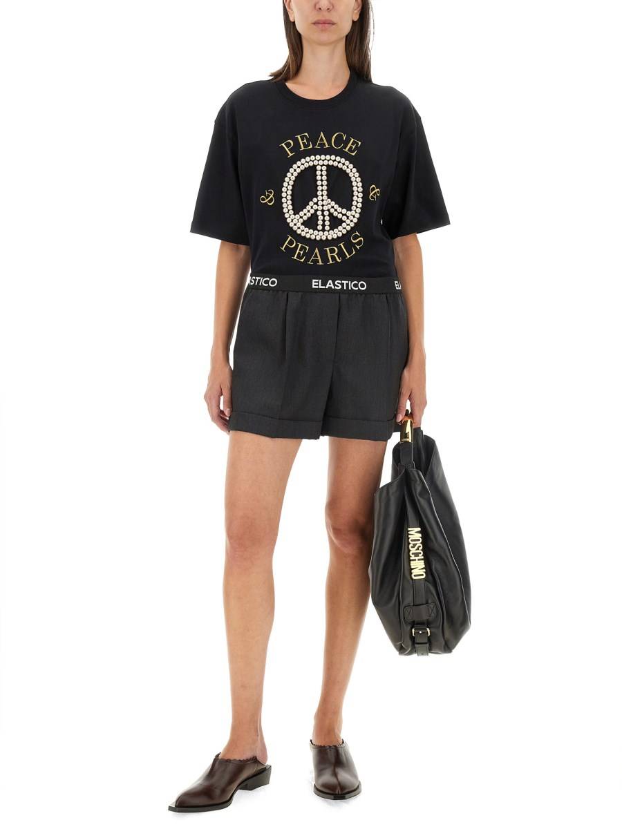 MOSCHINO SHORTS IN LANA Pezzi Unici