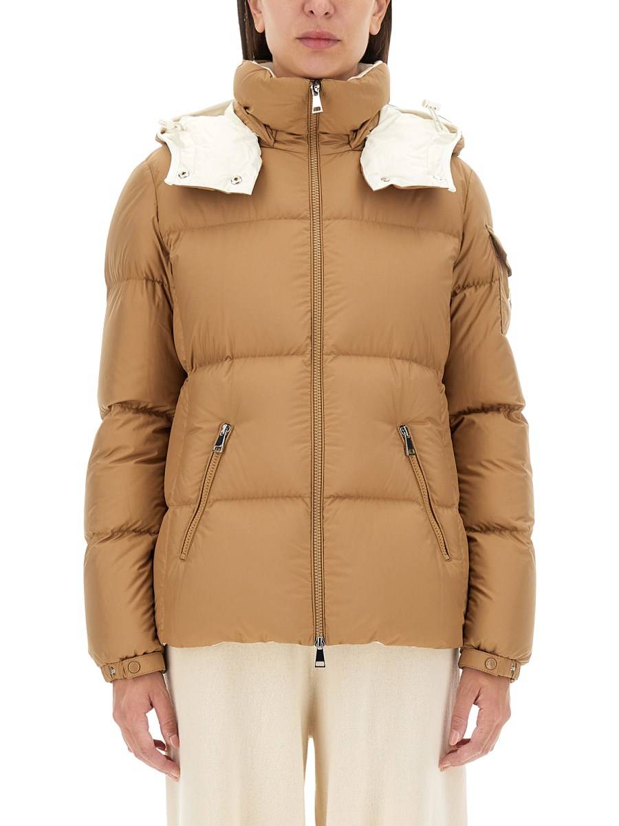 MONCLER GIACCA CORTA FOURMINES IN NYLON RICICLATO Qualità Garantita
