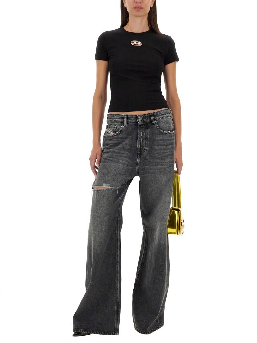 DIESEL JEANS 1996 D-SIRE IN DENIM DI COTONE Nuovo