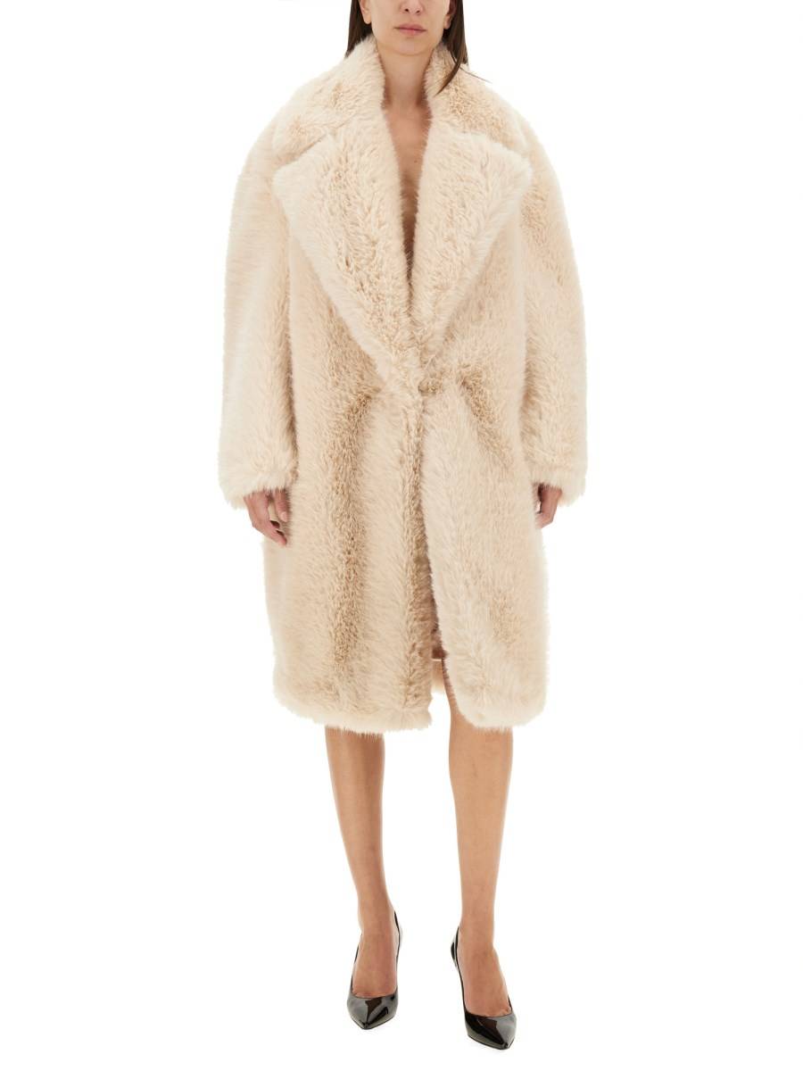SPORTMAX PELLICCIA "MANICO" IN ECO FUR Promozione Limitata