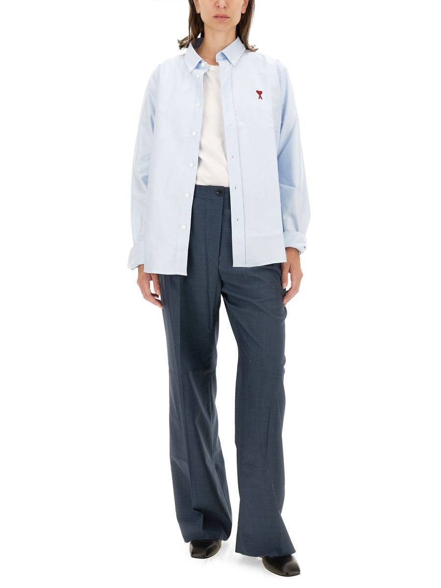 AMI PARIS CAMICIA CON LOGO Online