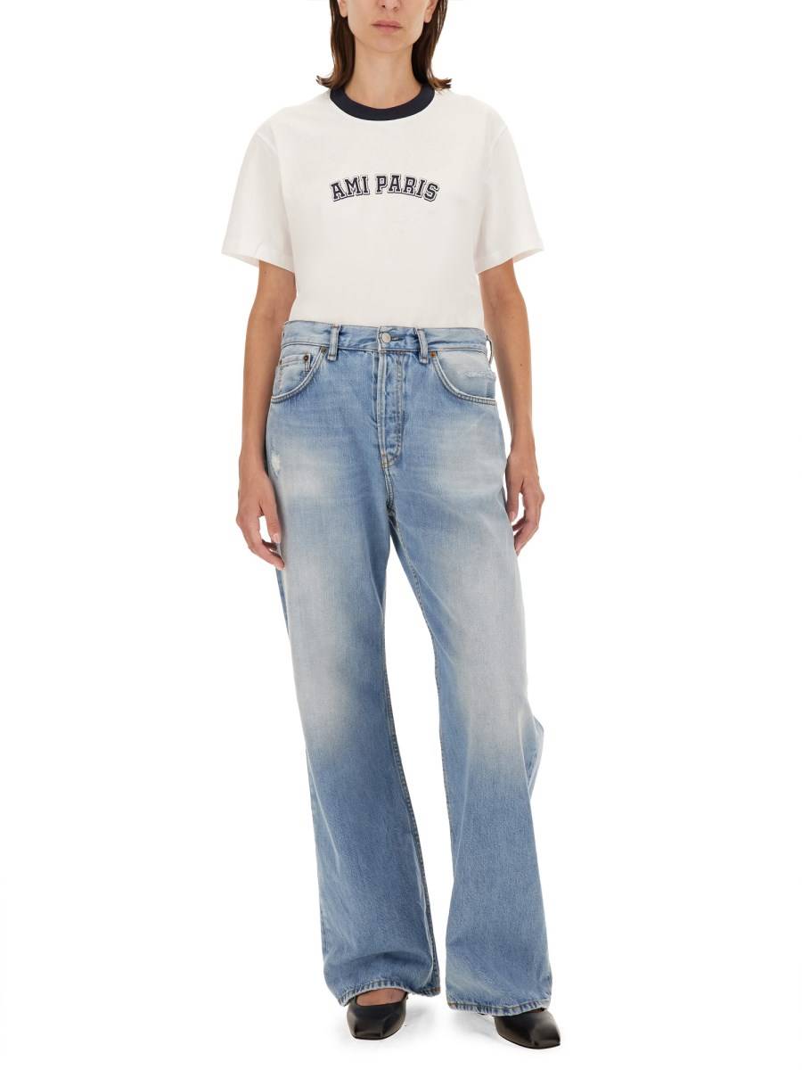 AMI PARIS T-SHIRT IN COTONE CON LOGO I Più Venduti