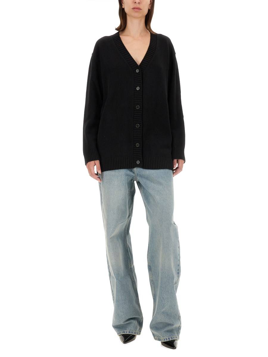 MOSCHINO JEANS CARDIGNA IN MAGLIA In Saldo