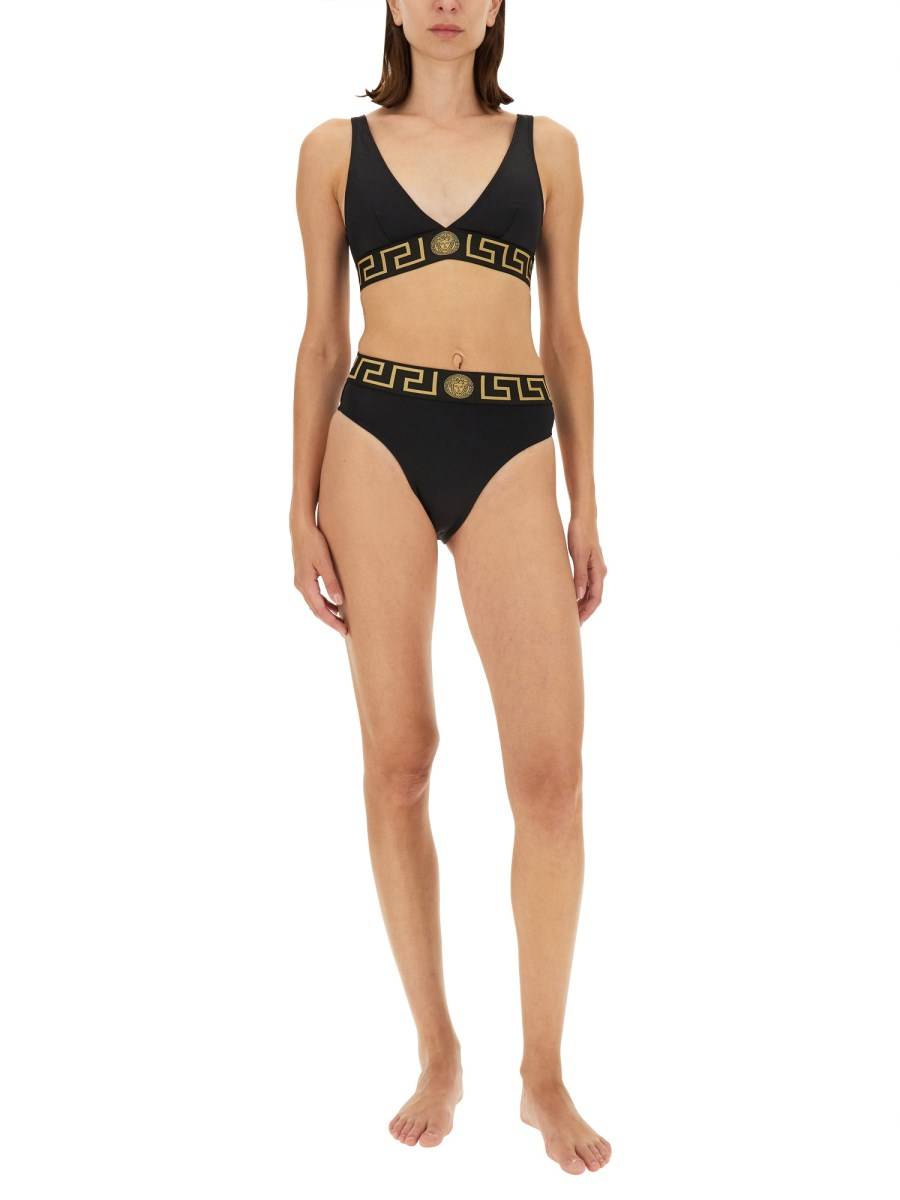 VERSACE TRIANGOLO BIKINI CON GRECA Offerta San Valentino