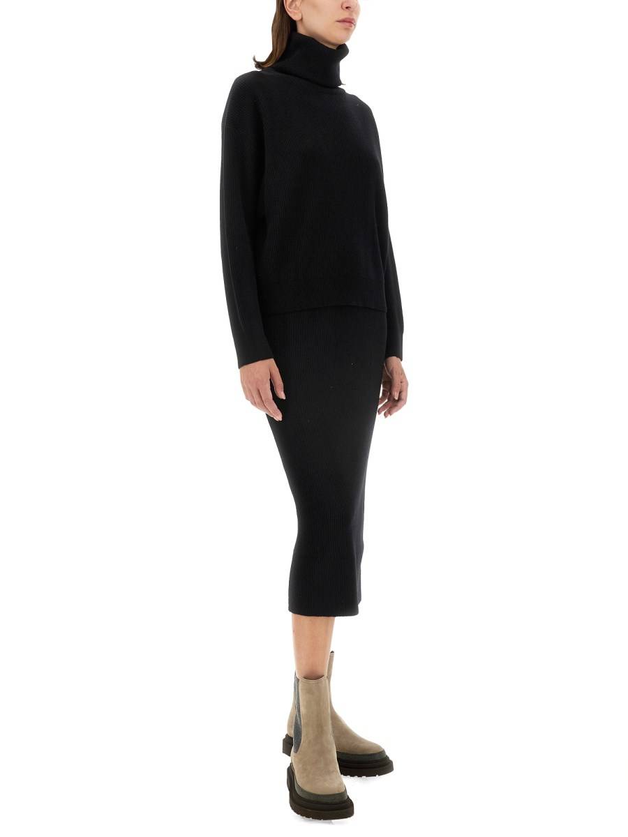 BRUNELLO CUCINELLI GONNA MIDI IN LANA Offerte speciali