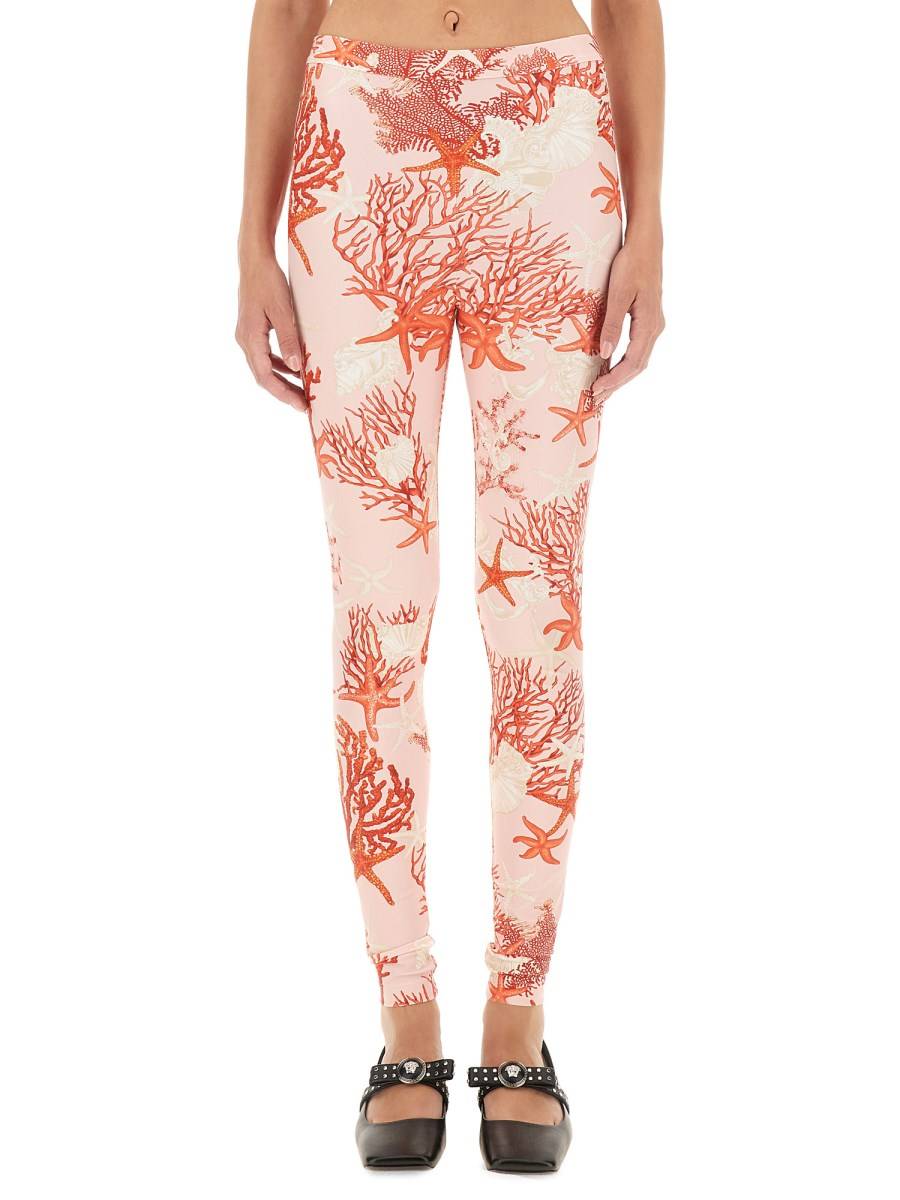 VERSACE LEGGINGS BAROCCO SEA Promozione temporanea